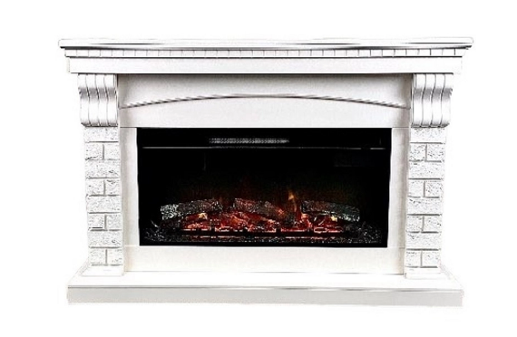 Портал Ирландия (IF-36K08GLX) белый под эл.вставку IF-36K08GLX