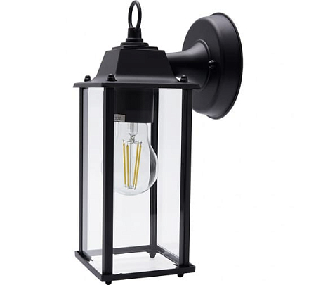 Светильник садово-парковый, 60W 230V E27 черный, PL201(_10_)