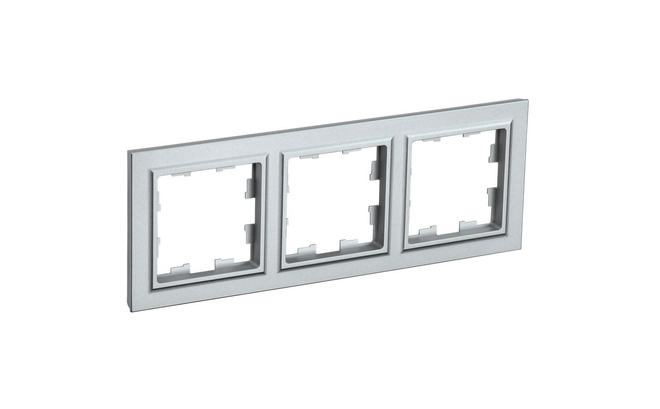 Алюминий рамка 3 поста РУ-3-БрА