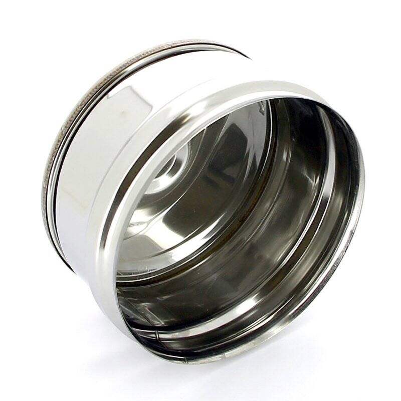 Заглушка внешняя д/трубы (430/0,5 мм) Ф150 (нижняя) (уп.10 шт.)