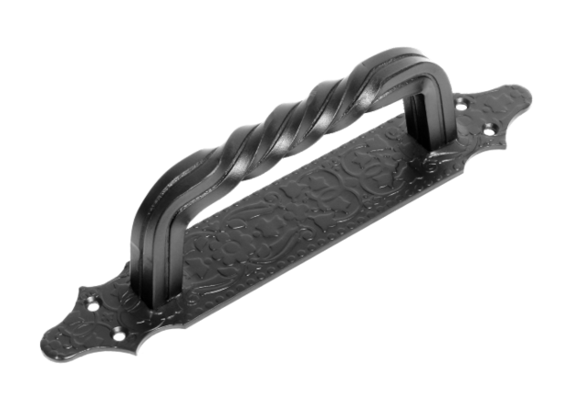 Ручка Домарт мод.4 (225) декоративная кованая СУЗДАЛЬ, черный (10)