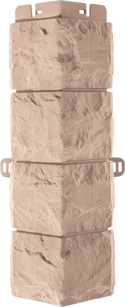 Угол наружный Фагот ЭКО кремовый (0,45 х 0,13м) Альта-Профиль (10)