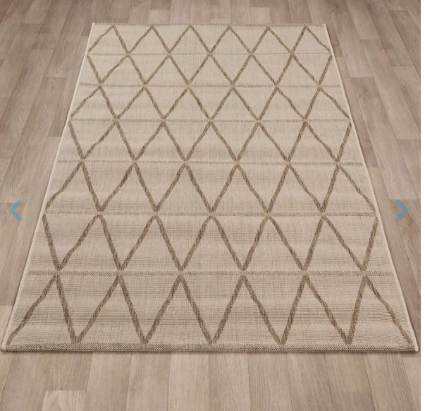 Ковер SIDE 0.8*1.5 дизайн A0601 BEIGE/BROWN