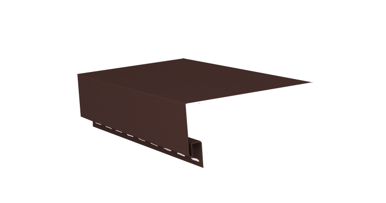 Планка приоконная GrandLine АКРИЛОВЫЙ Темный дуб, 3,05м (12)