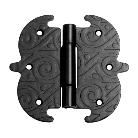 Петля фигурная Домарт 130х140 кованая ЯРОСЛАВЛЬ, черный (30)