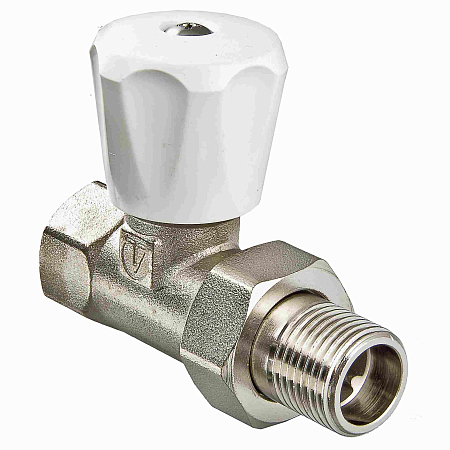 Клапан Valtec ручной для раиатора прямой. 1/2" (9/108)(_9/108_)