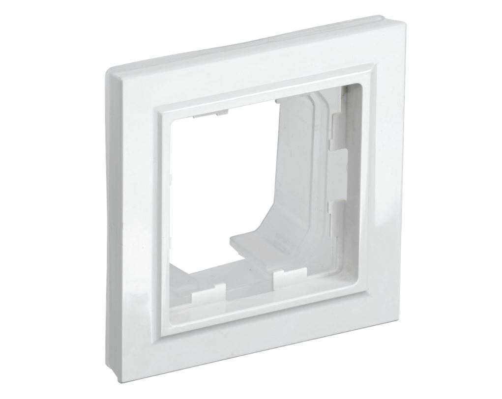 Рамка 1 пост IP44 РУ-1-БрБ-44 белый BRITE (10)