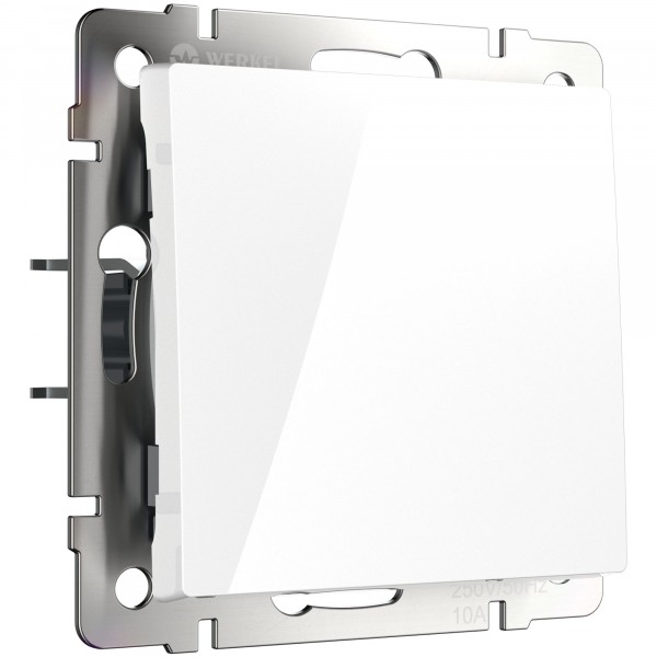 Выключатель Белый Скрытой установки 1 клав Перекрестный Werkel W1113001 (10)