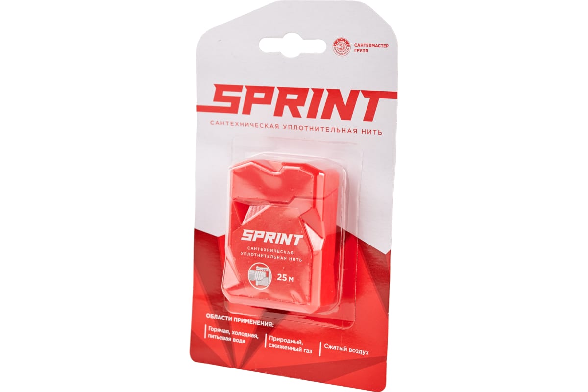 Уплотнительная нить Sprint 25 м. Блистер(25)