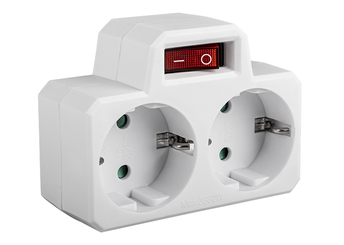 Адаптер / Разветвитель Разветвитель JAZZway AD-2GS (1)