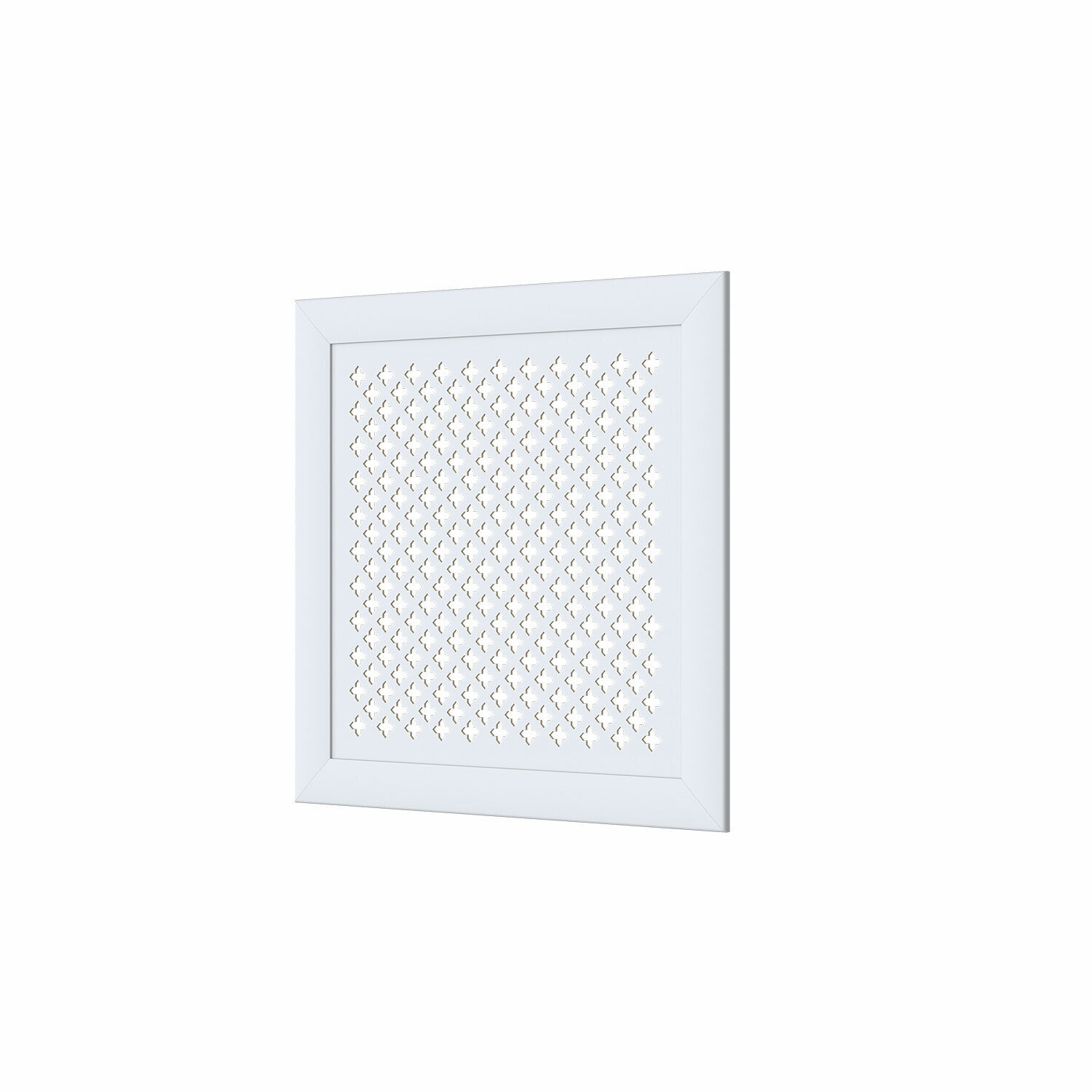 Экран для радиатора 60*60см. Готико белый(_1_)