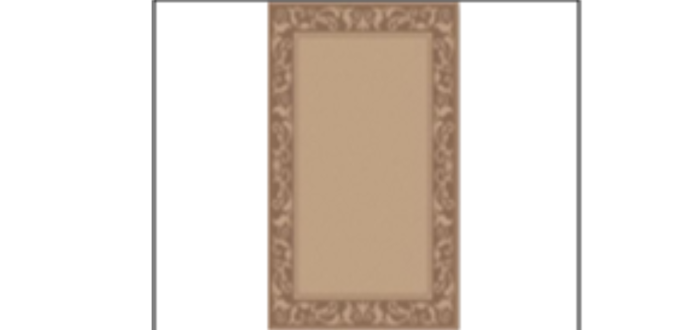 Ковер SIDE 0.5*0.8 дизайн A1181 BEIGE/BROWN