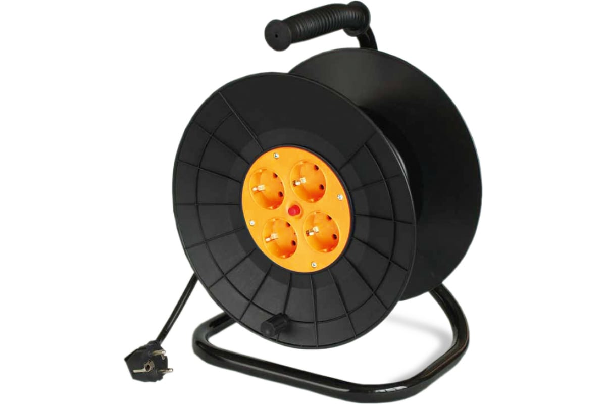 Удлинитель на катушке УСКМ 3*1.5 мм/30м з/к, КГ, IP44, Спутник (4)