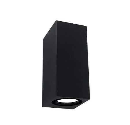 Фасадный светильник GWL-2MR16-GU10-S-IP65 BLACK