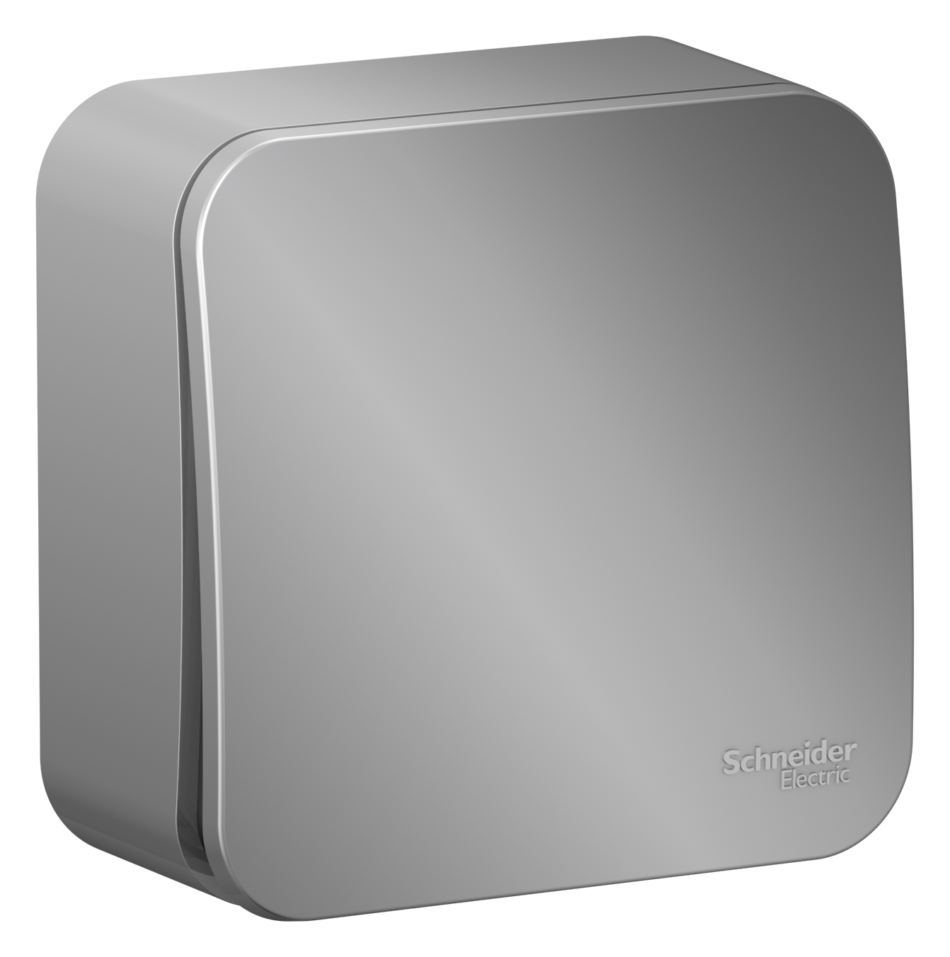 Алюминий переключатель проходной 1-кл. 10А IP20 (сх. 6) 250В с изолир. пластиной SE BLNVA106013 (15)