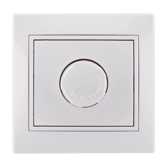 Диммер 1000Вт Белый Скрытой установки Lezard (10)