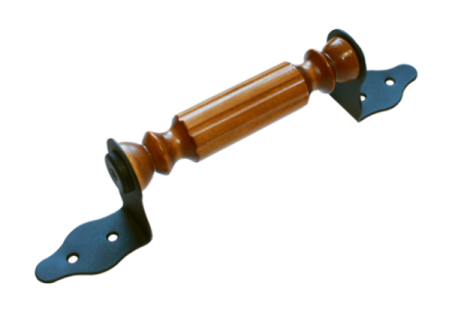 Ручка Домарт мод.8 (340) декоративная, черный (10)