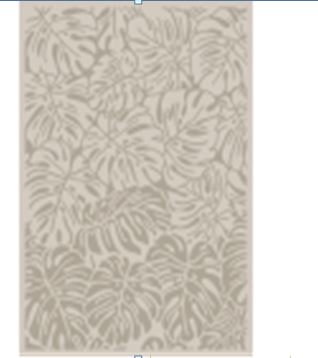 Ковер GROTTA 1*2 дизайн 4069C BEIGE/BEIGE