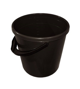Ведро 12л чёрное (5) /Ангарск