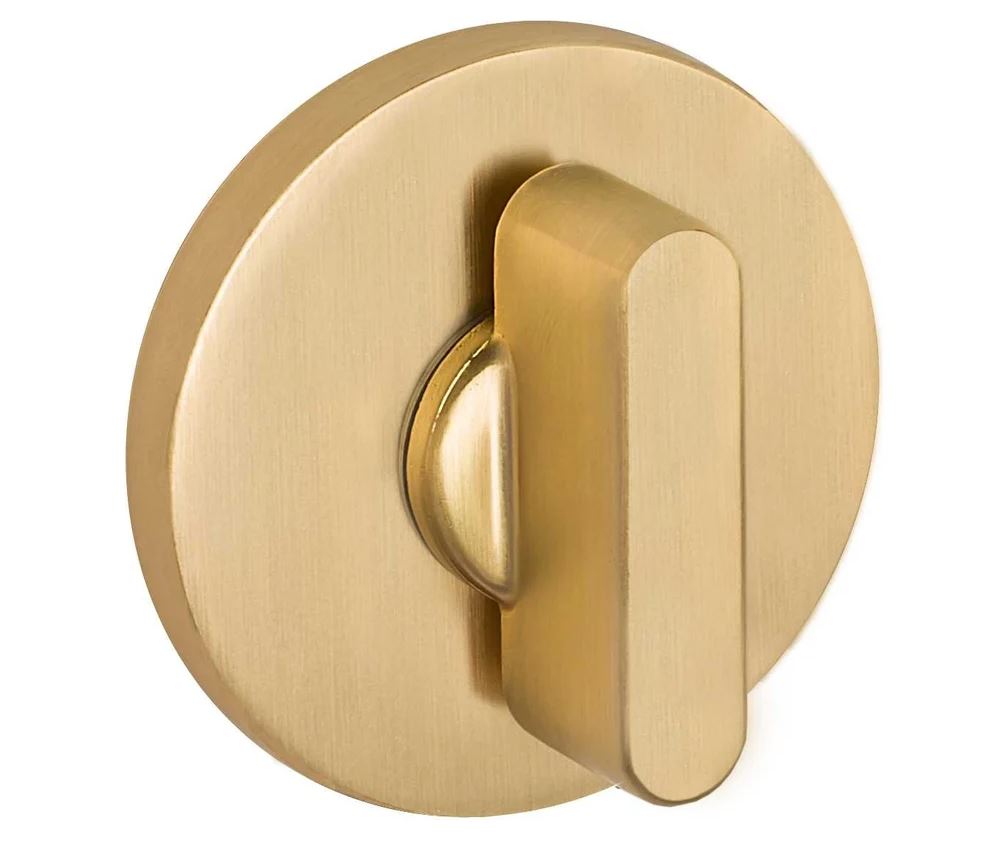 Завертка круг. Puerto, SLIM 06 золото мат. сатинир. (6/60)