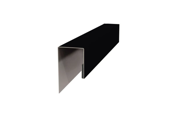 Планка J-профиль 24х18х3000 (ПЭ-01-9003-0.45)  белый