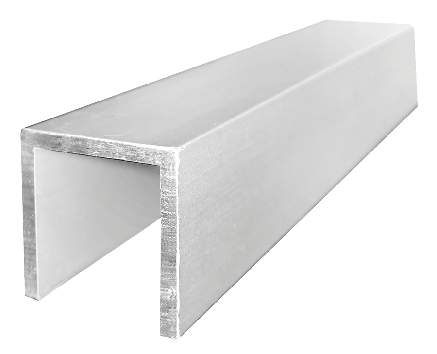 Направляющая нижняя для раздвижных дверей (Morelli) 10*10*10 1м (10)