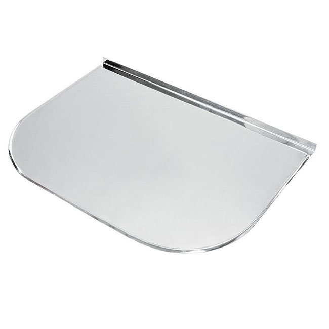 Лист притопочный 500х600 нерж./Ferum (уп. 10 шт.)