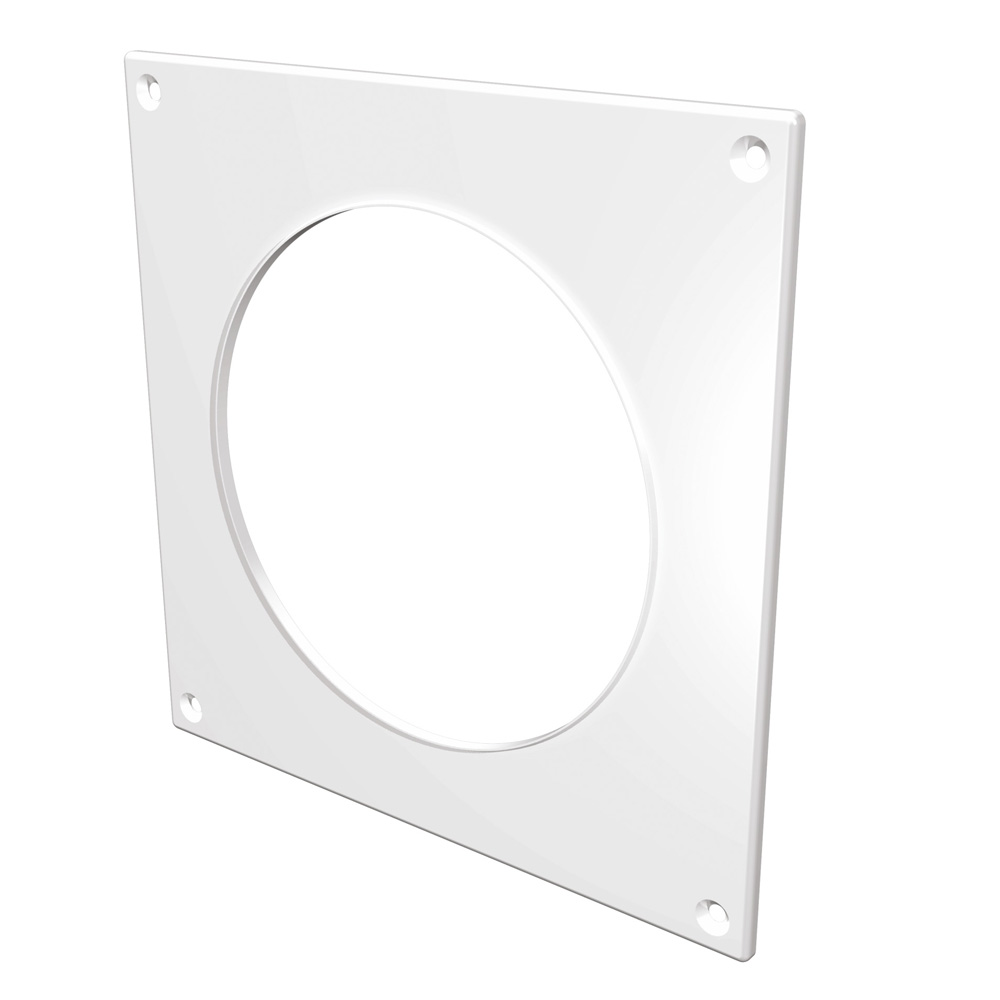 Накладка торцевая пластик 170х170 D125 (250)