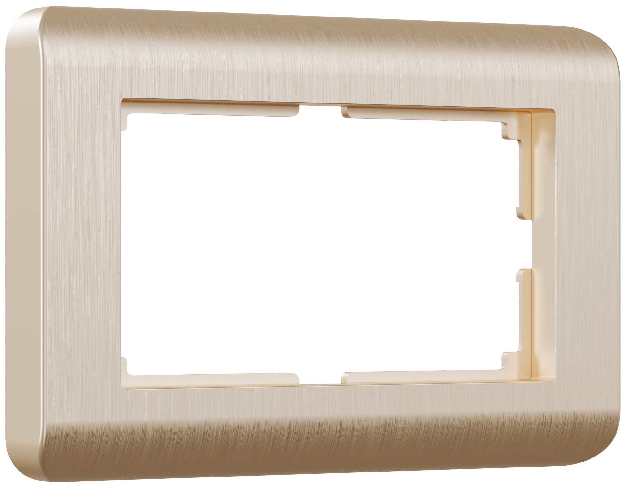 Рамка Stream Шампань для двойной розетки W0082111 (10)