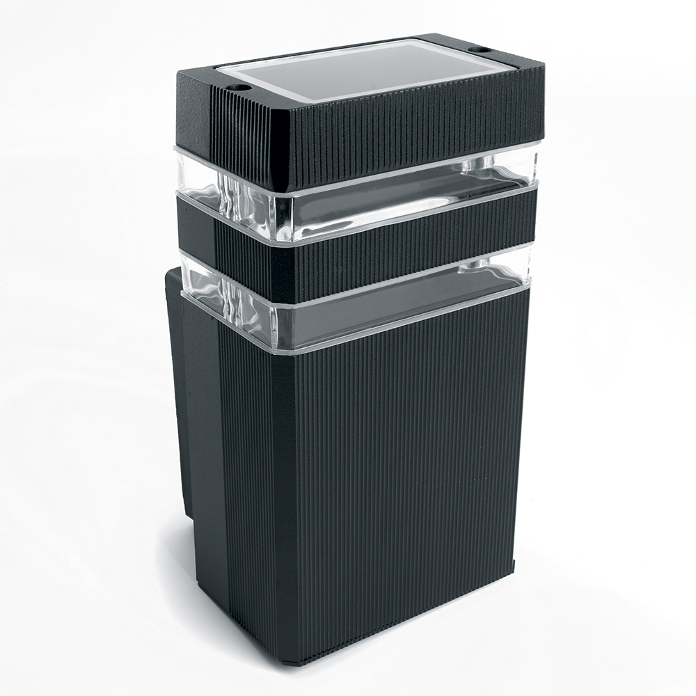 Светильник садово-парковый с клеммой в комплекте, 230V E27, DH0806, черный(_10_)