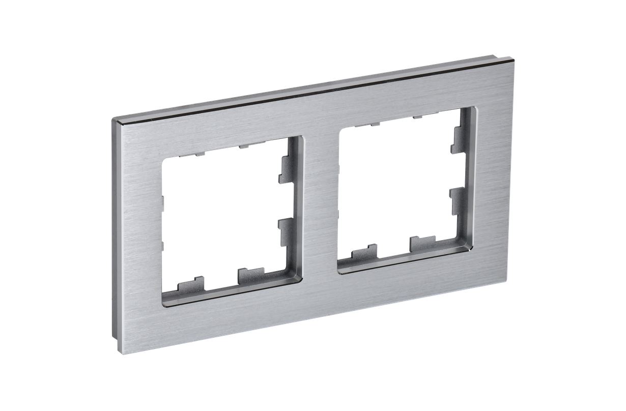 Алюминий металл рамка 2 поста РУ-2-1-БрА