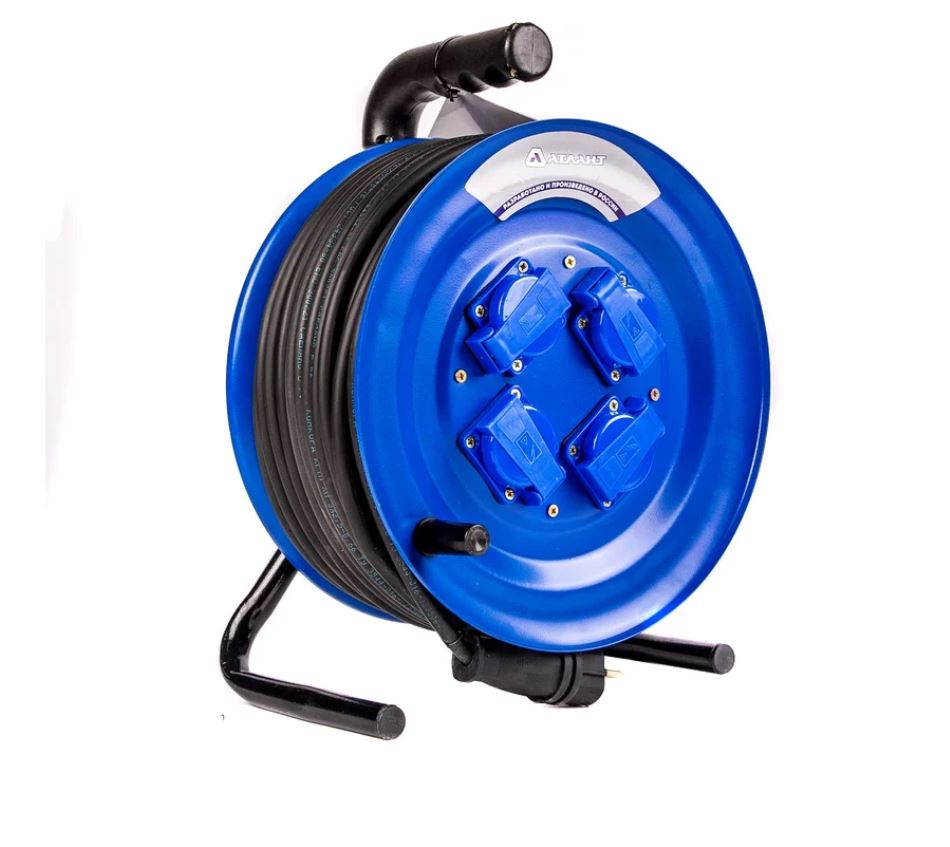 Удлинитель силовой Атлант КГ 3х1,5 20м на катушке IP44