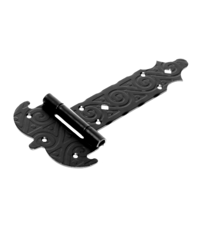 Петля-стрела фигурная Домарт ПС-200 мод.4 кованая ЯРОСЛАВЛЬ, черный (10)