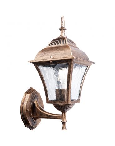 Светильник садово-парковый, 60W 230V E27 черное золото, PL611(__)