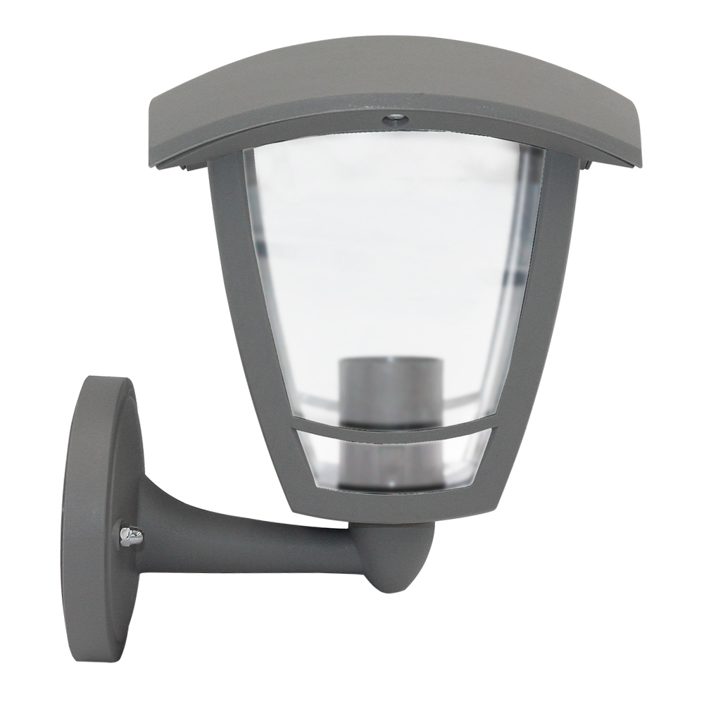 Светильник садово-парковый четырехгранный настенный ВВЕРХ 60вт, Е27, IP44 (4)