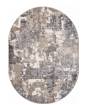 Ковер ATLANTIS (D737, 2*2,9, OVAL, CREAM)