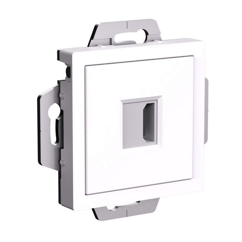 Белый розетка HDMI AtlasDesign  механизм SE ATN000180 (1)