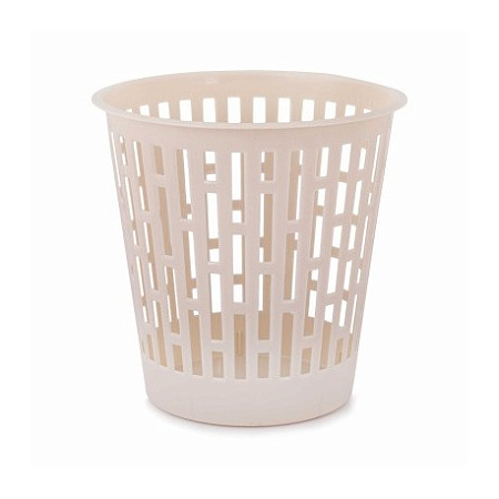Корзина д/мусора 9,0л "Матрица" бежевый (8) М8215 Альтернатива