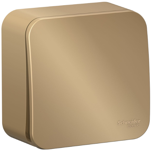 Титан выключатель Открытой установки 1-кл. изол. пласт. BLANCA (15)