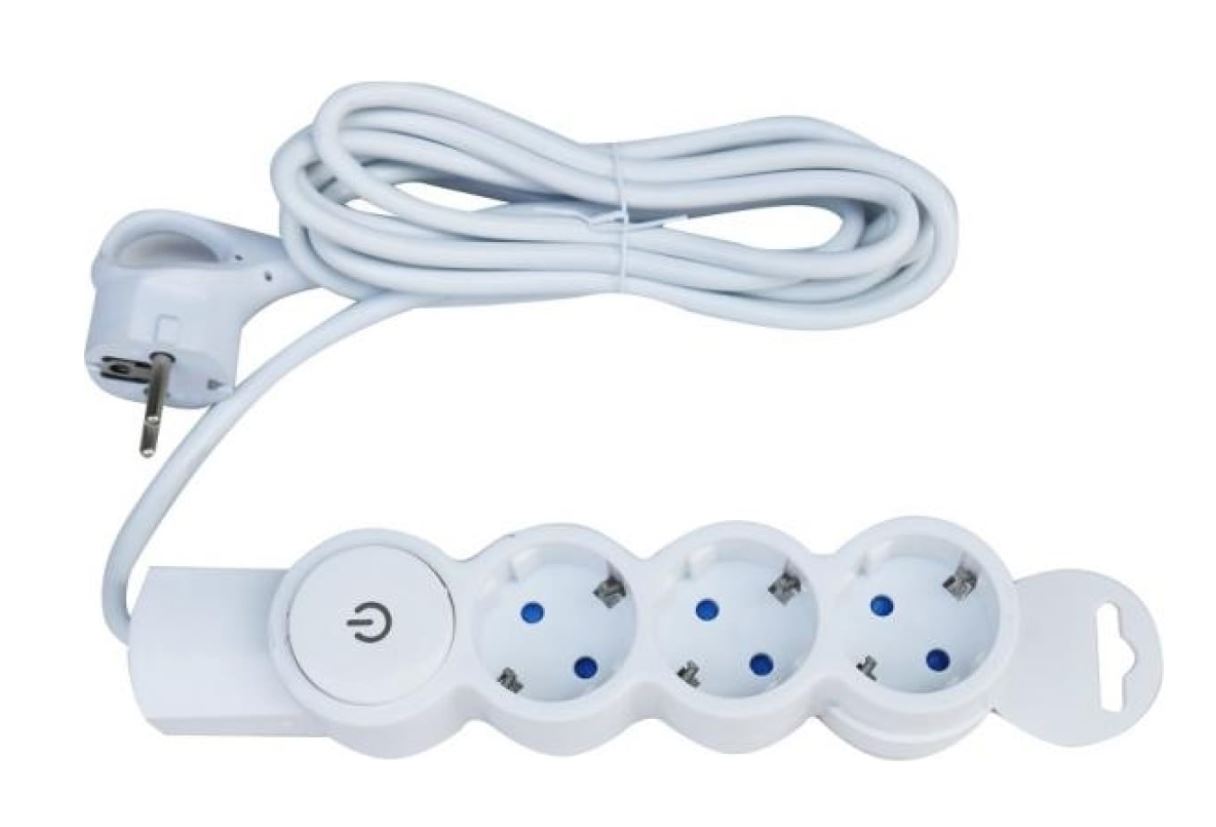 Сетевой удлинитель Mi303 3*1.00мм 3м, Спутник (35)