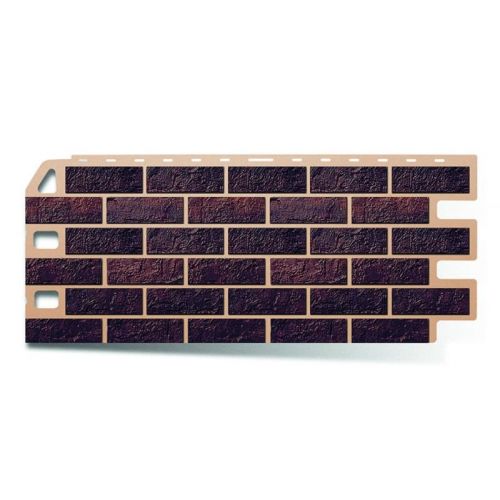 Панель Кирпич Жженый (1,140м х 0,480 м х 0,017м) Альта-Профиль (10)