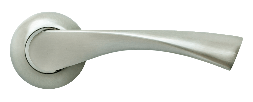 Ручка дверная RAP 1 SN/СР-IND белый никель/хром (30)