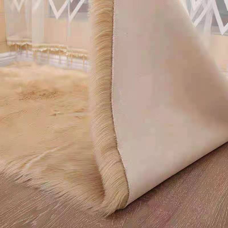 Шкура искусственный мех овчины 60*140 см светло-коричневая