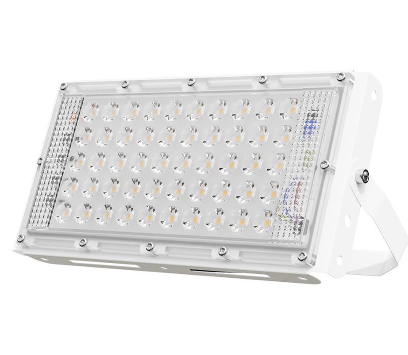 Прожектор светодиодный "трансформер" 30Вт 230В/50Гц, 4000лм 6500К IP65 212х107х27мм белый Apeyron