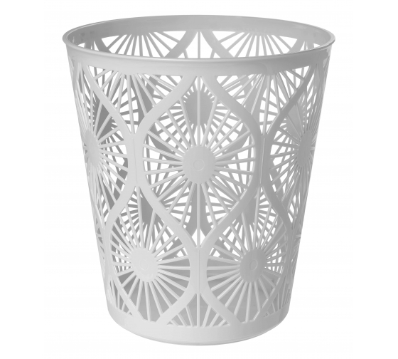 Корзина д/мусора 10,0л 256*280мм св.серый (15) 431298330 Быт