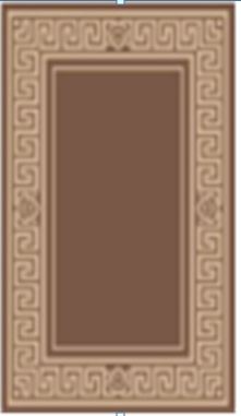 Ковер SIDE 1.2*1.7 дизайн 62101 BROWN/BEIGE