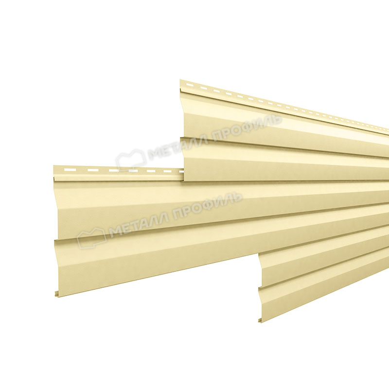 Сайдинг МП СК-14*226 (ПЭ-01-1014-0,45) слоновая кость 0,260*4,0м.(1шт=1,04м2)