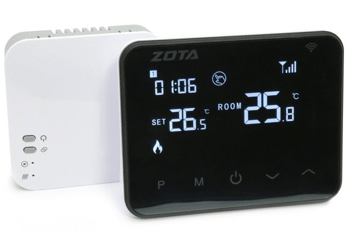 Термостат  комнатный беспроводной ZOTA ZT-20W Wi-Fi OT+