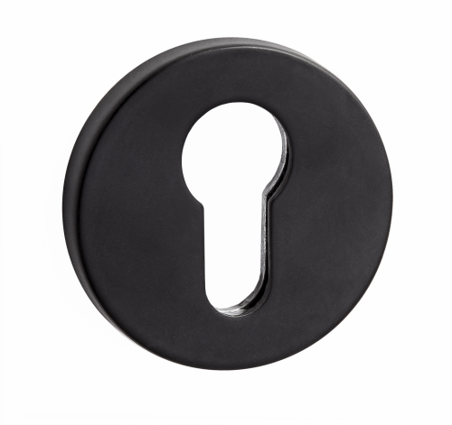 Накладка на цилиндр круг. Puerto SLIM 06 черный (10)