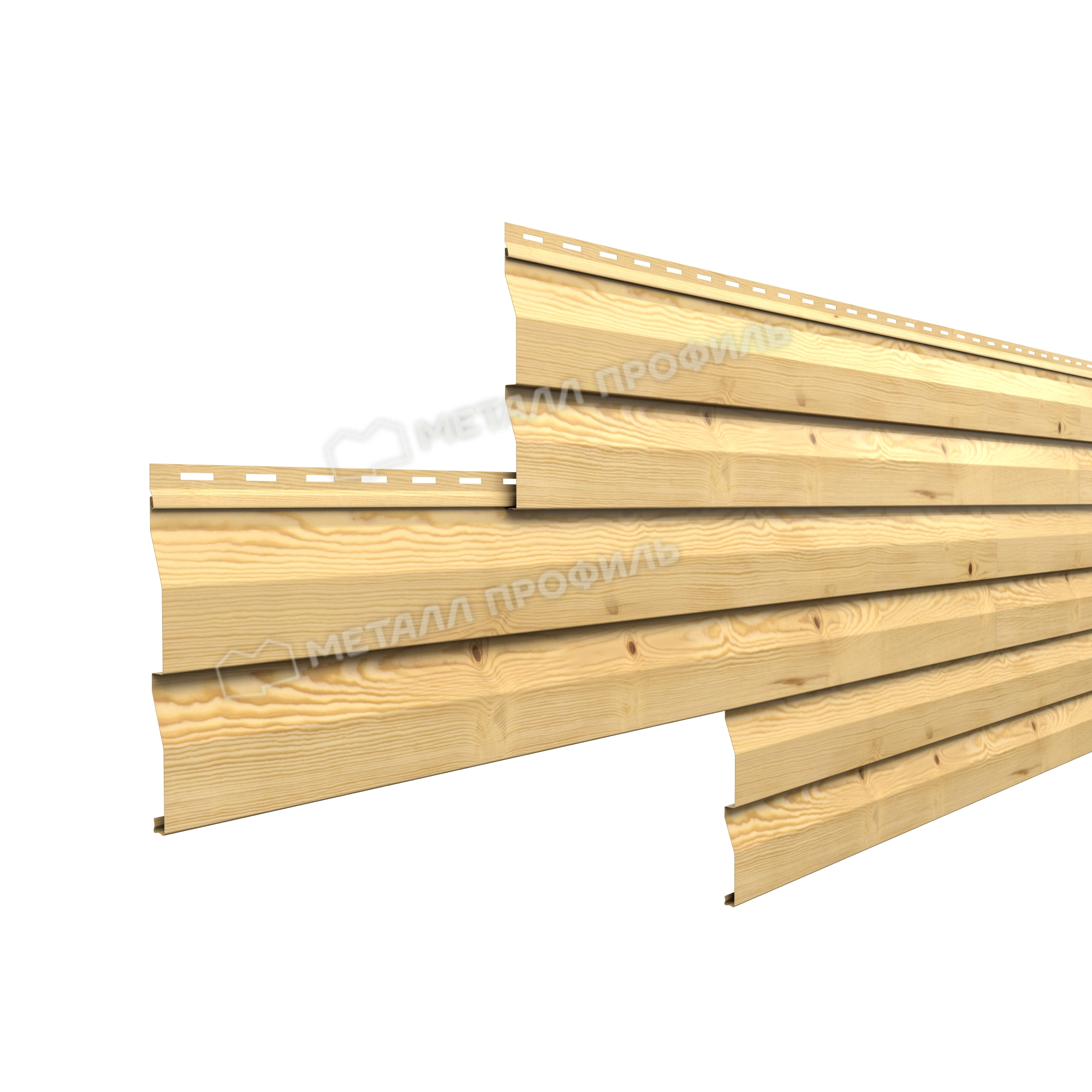 Сайдинг МП СК-14*226 (ЭС-01-Сосна-0.5) 0,26*3 м (1 шт=0,78м2)